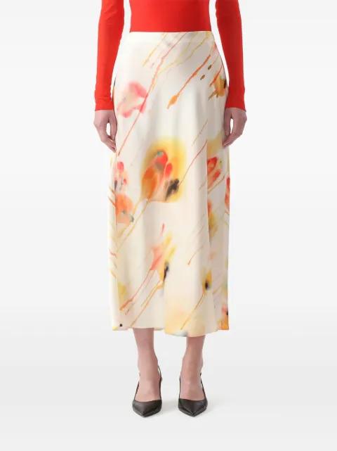 floral-print pencil skirt by JASON WU