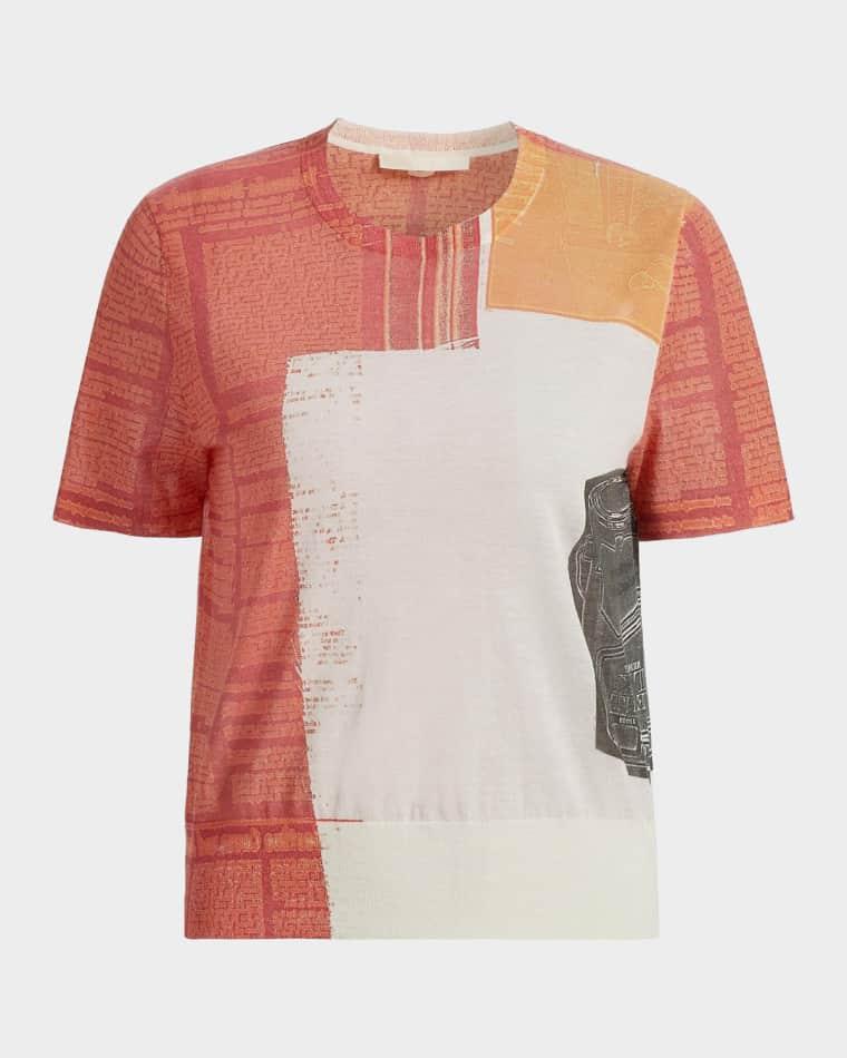 x Robert Rauschenberg Cat Paws-Print T-Shirt by JASON WU