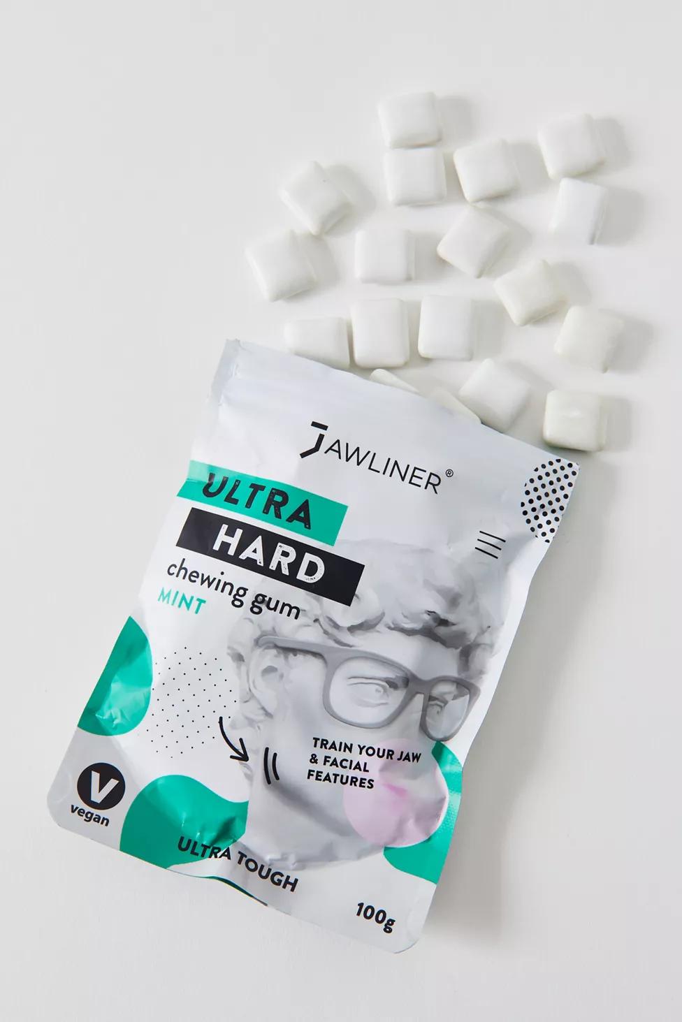 Jawliner Ultra Hard Chewing Gum by JAWLINER