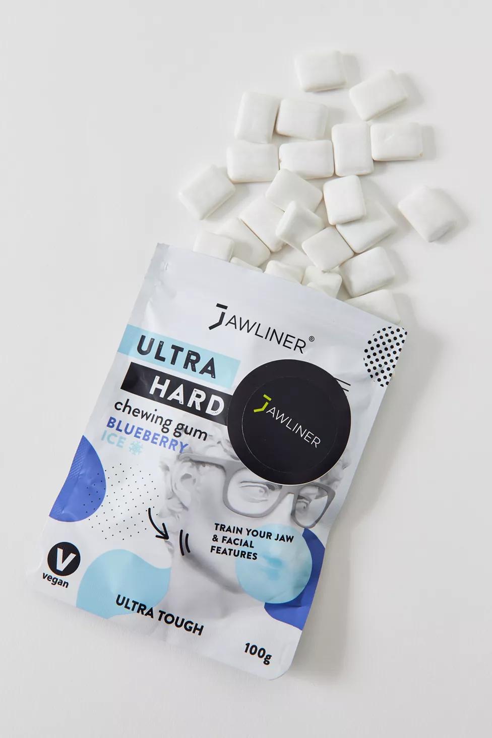 Jawliner Ultra Hard Chewing Gum by JAWLINER