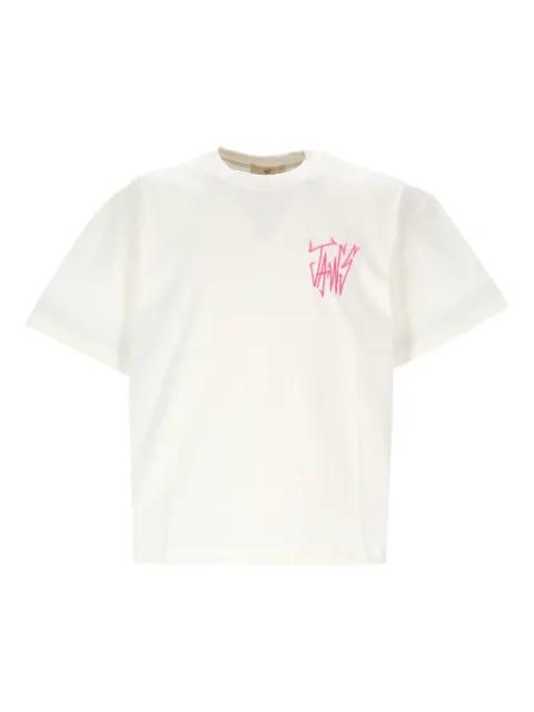 logo-print T-shirt by JAWS