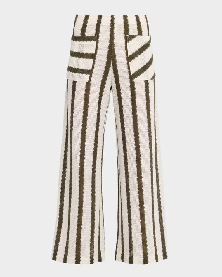 Bimini Striped Knit Pants by JBQ