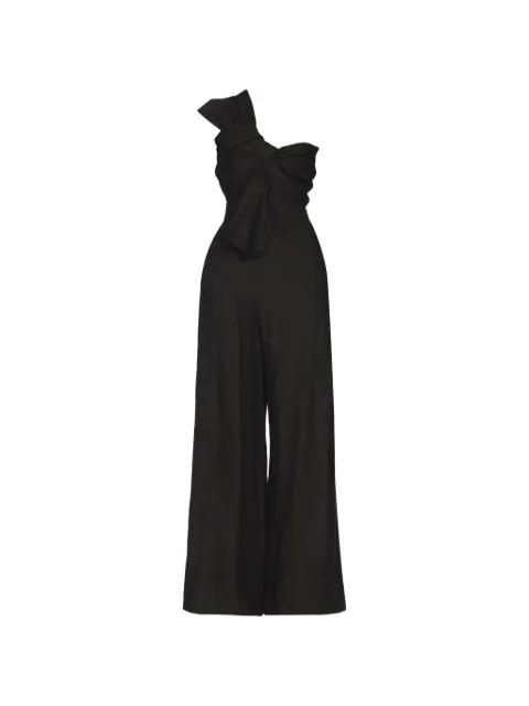 Eden knotted one-shoulder jumpsuit by JBQ