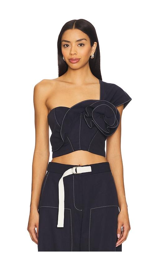 JBQ Blaire Top in Navy by JBQ
