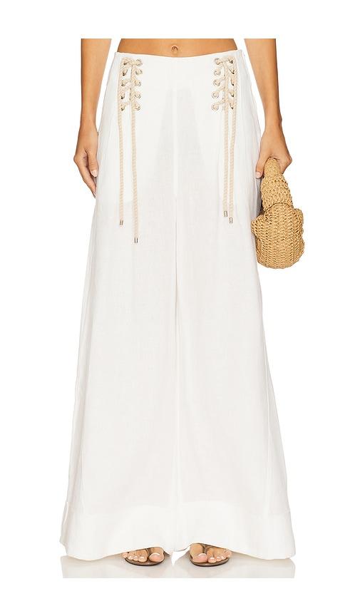 JBQ Hampton Pant in White by JBQ