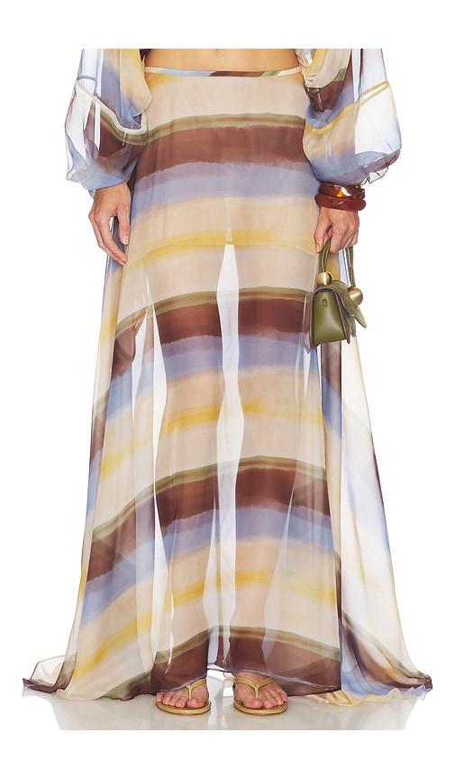 JBQ Keira Skirt in Lemon,Chocolate by JBQ