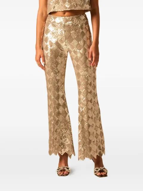 Kingston sequin-embellishment trousers by JBQ