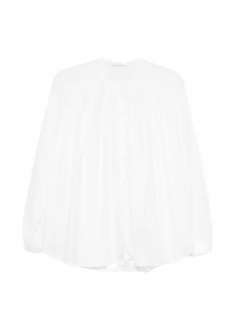 Lavinia buttoned gathered top by JCSOPHIE