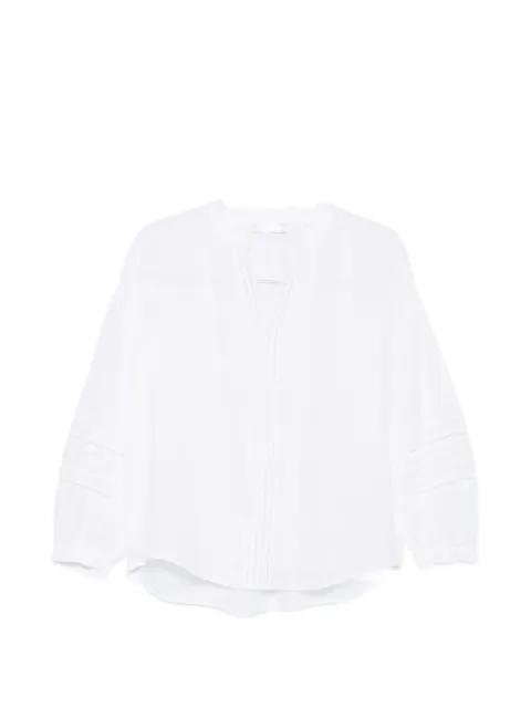 Leslie V-neck blouse by JCSOPHIE