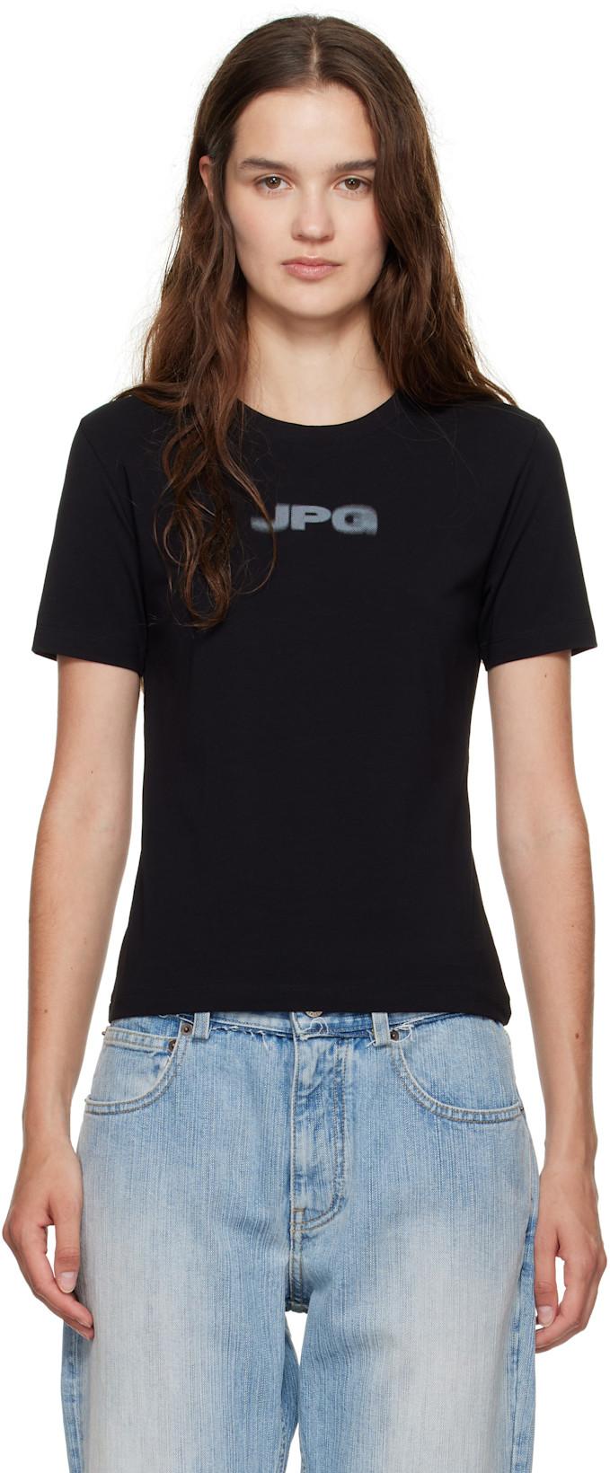 Black 'The JPG' Baby T-shirt by JEAN PAUL GAULTIER