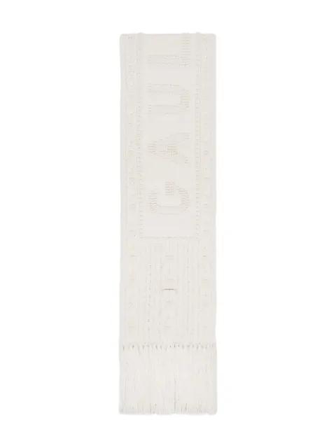 Je T'aime knitted long scarf by JEAN PAUL GAULTIER