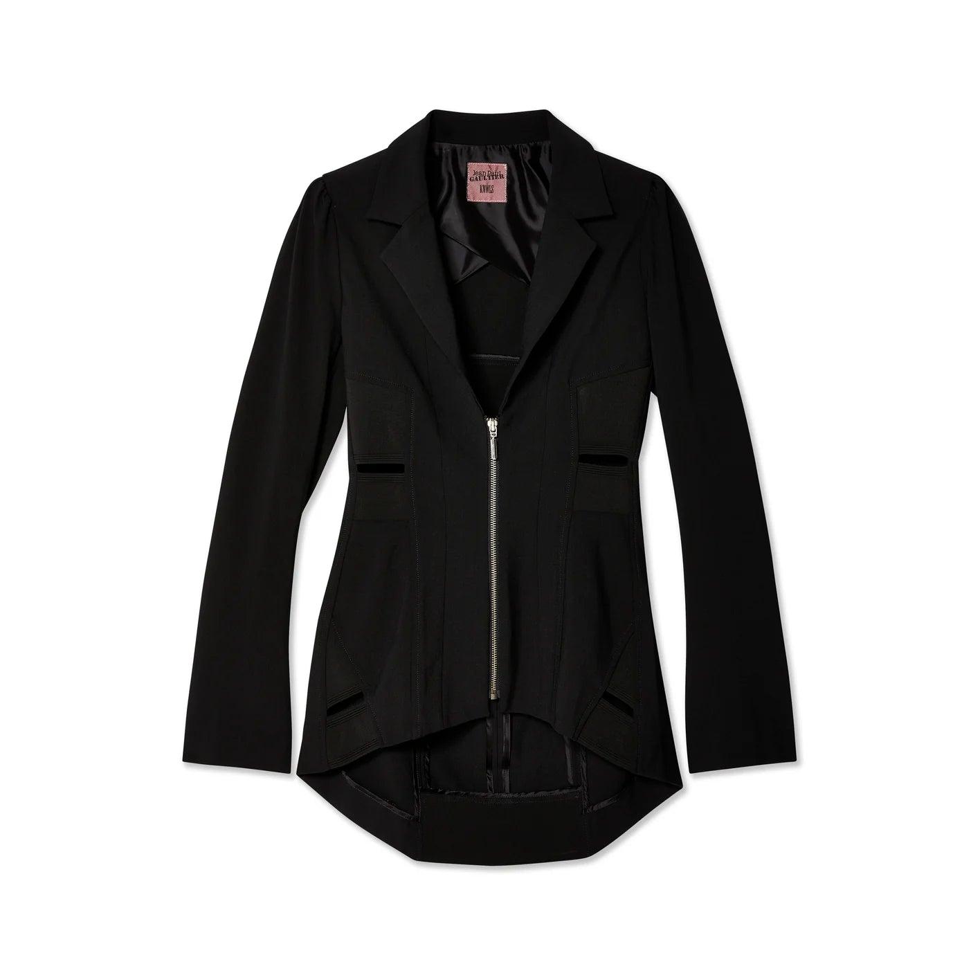Jean Paul Gaultier - KNWLS Women's Suit Jacket - (Black) by JEAN PAUL GAULTIER