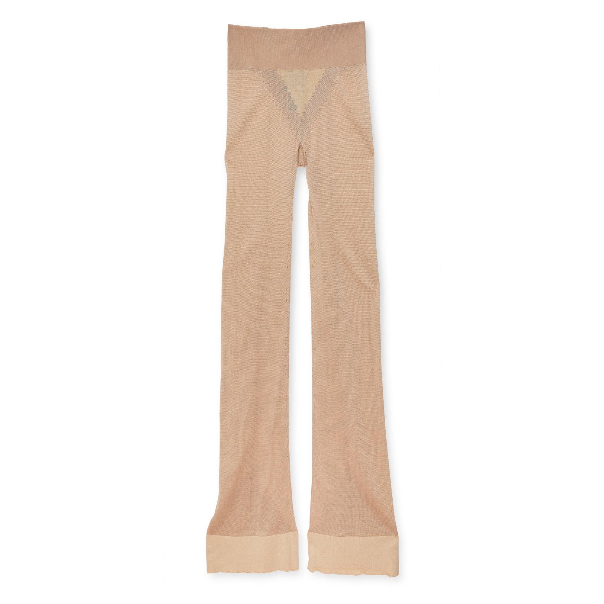 Jean Paul Gaultier - Lotta Volkova Flare Trousers - (Light Nude) by JEAN PAUL GAULTIER