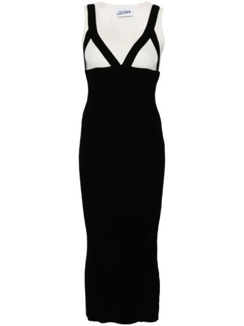 Madone ribbed-knit dress by JEAN PAUL GAULTIER