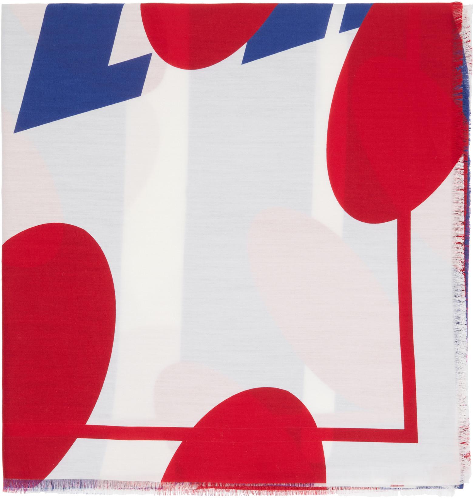 Multicolor 'The Junior Polka-Dot' Sarong Scarf by JEAN PAUL GAULTIER