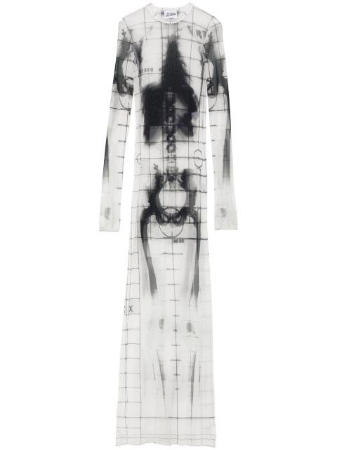 Squeletor maxi dress by JEAN PAUL GAULTIER