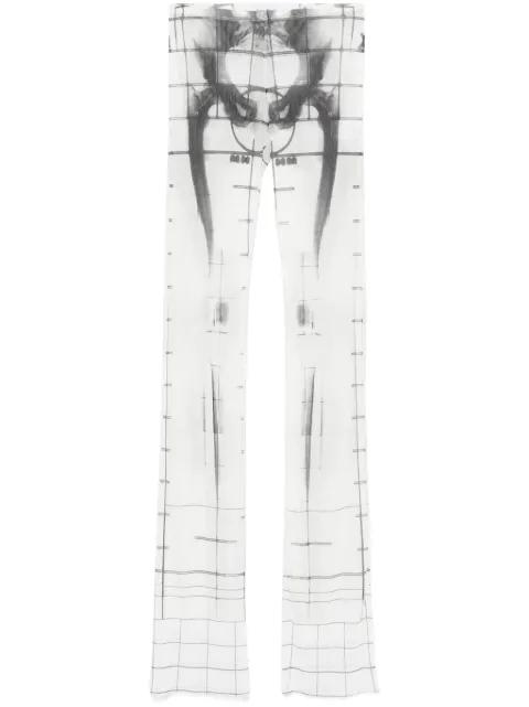 Squeletor-print trousers by JEAN PAUL GAULTIER