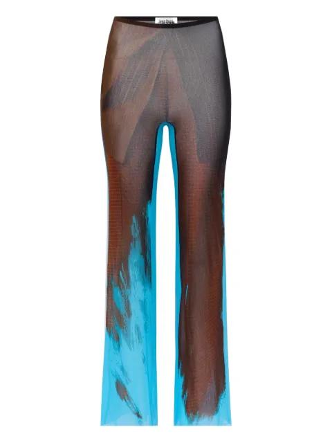 Tennis elasticated-waist trousers by JEAN PAUL GAULTIER