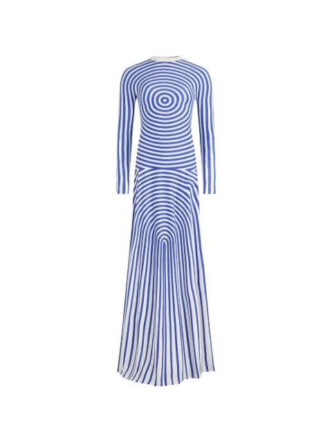 The Blue Target maxi dress by JEAN PAUL GAULTIER