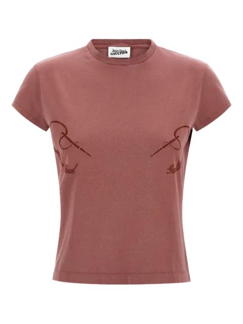 The Needles embroidered faded T-shirt by JEAN PAUL GAULTIER