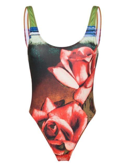 The Red Roses swimsuit by JEAN PAUL GAULTIER