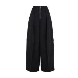 The heavy crepe bonded pants by JEAN PAUL GAULTIER