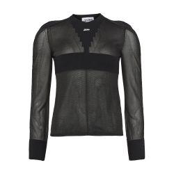 The viscose knitted long sleeves crew neck pullover by JEAN PAUL GAULTIER