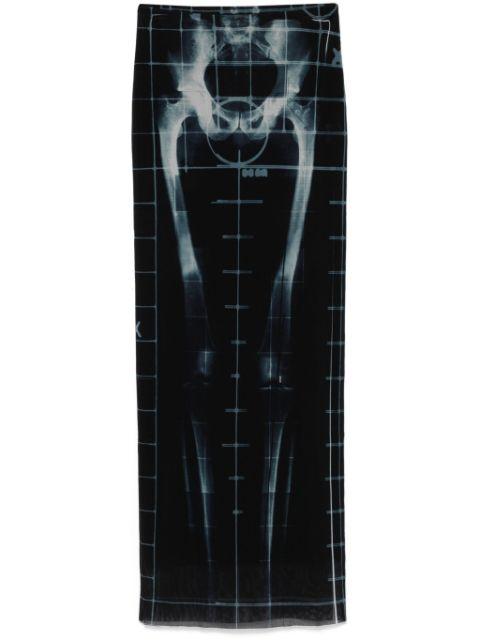 X-Ray maxi skirt by JEAN PAUL GAULTIER