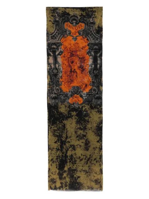 baroque-print skirt by JEAN PAUL GAULTIER