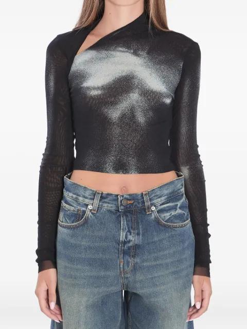 body-dust asymmetric top by JEAN PAUL GAULTIER