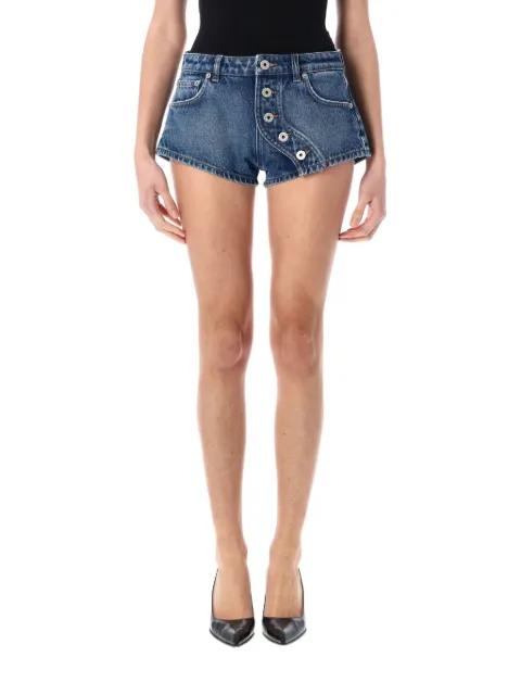 button-detail mini shorts by JEAN PAUL GAULTIER