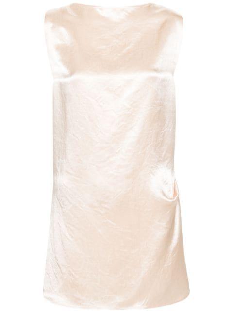 cowl-effect mini dress by JEAN PAUL GAULTIER