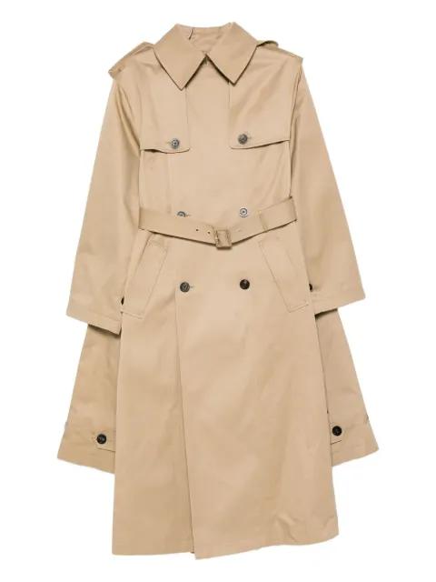 double-breasted belted trench coat by JEAN PAUL GAULTIER