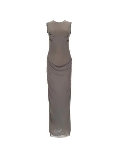 draped maxi dress by JEAN PAUL GAULTIER