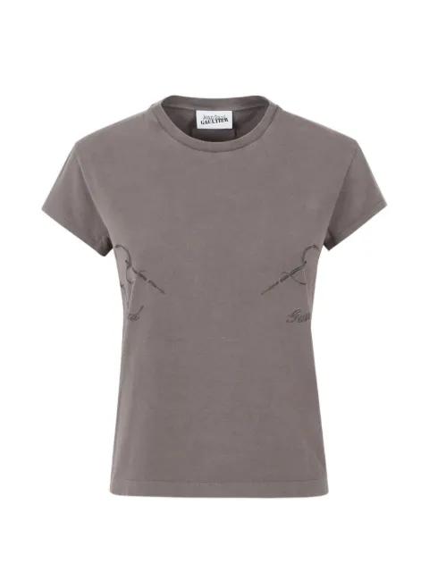 graphic embroidered baby T-shirt by JEAN PAUL GAULTIER