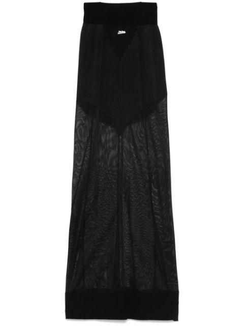 knitted maxi skirt by JEAN PAUL GAULTIER