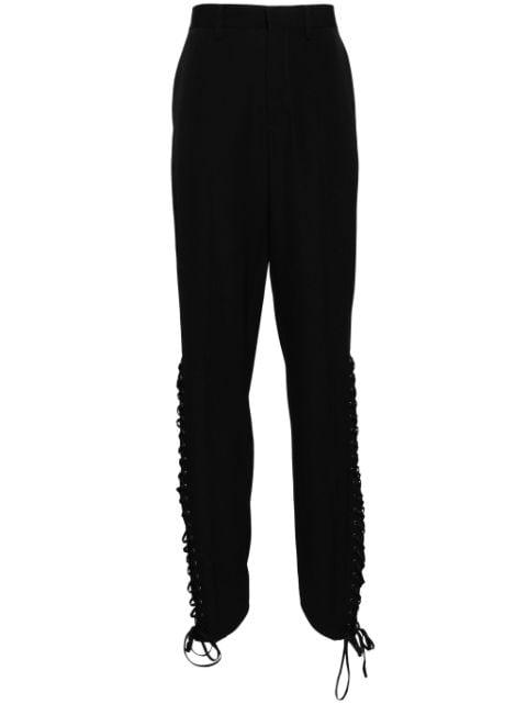 lace-up wool trousers by JEAN PAUL GAULTIER