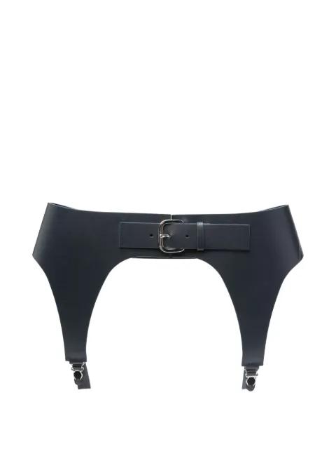 leather garter belt by JEAN PAUL GAULTIER