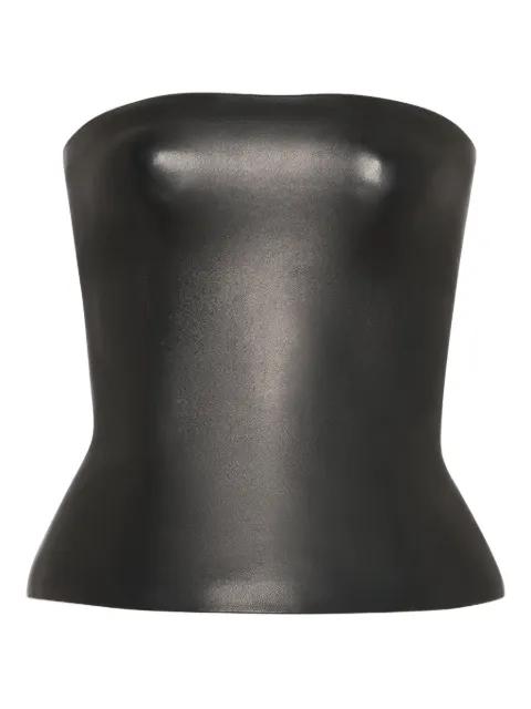 leather top by JEAN PAUL GAULTIER