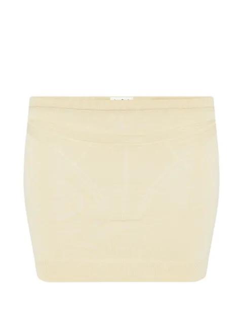 links-pattern short skirt by JEAN PAUL GAULTIER