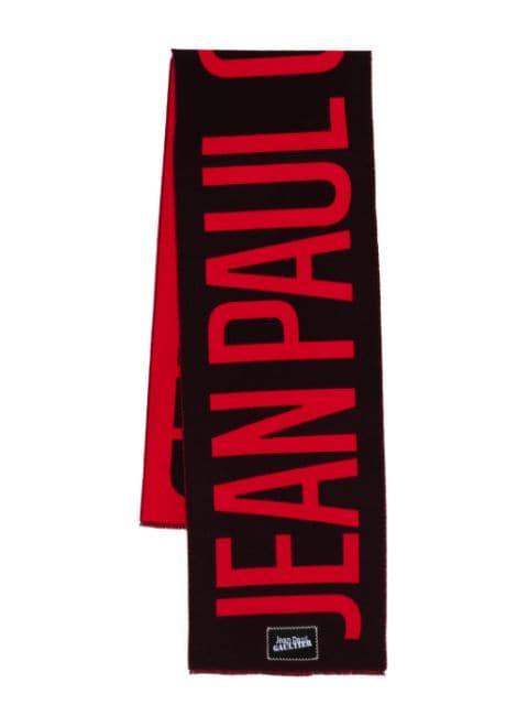 logo-print scarf by JEAN PAUL GAULTIER