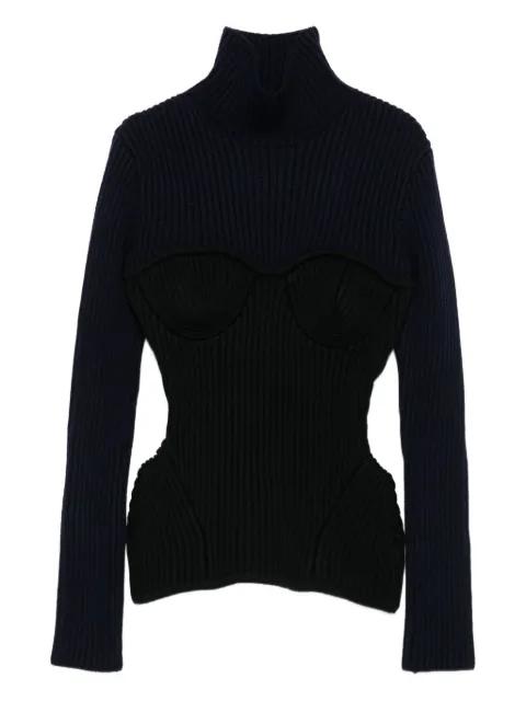 merino wool-blend top by JEAN PAUL GAULTIER