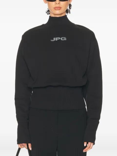 mock-neck long-sleeve sweatshirt by JEAN PAUL GAULTIER