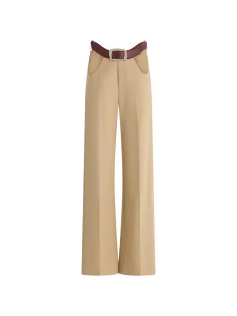 open front curves trousers by JEAN PAUL GAULTIER