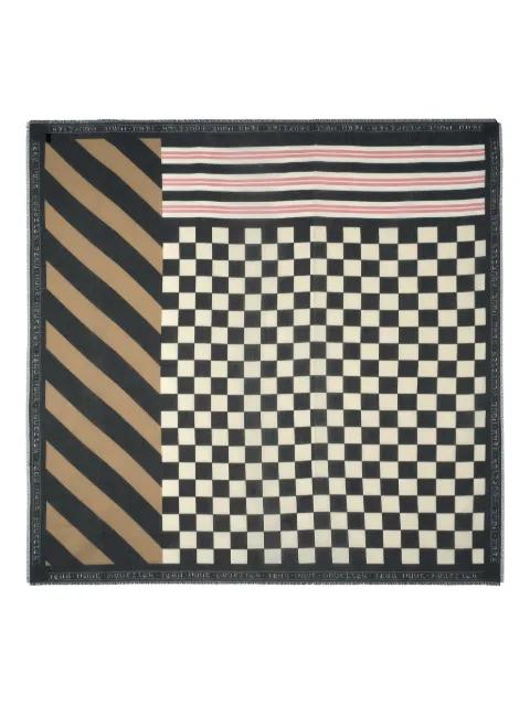patchwork cotton scarf by JEAN PAUL GAULTIER