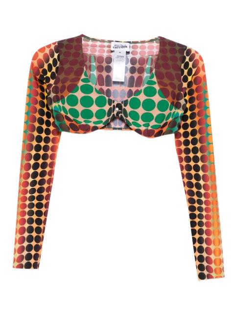 polka dot top by JEAN PAUL GAULTIER