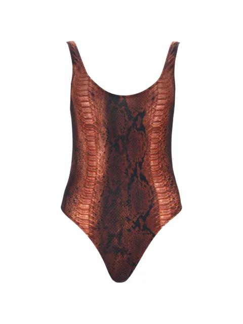 printed swimsuit by JEAN PAUL GAULTIER