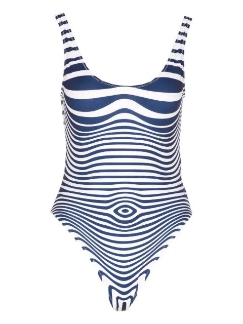 printed swimsuit by JEAN PAUL GAULTIER