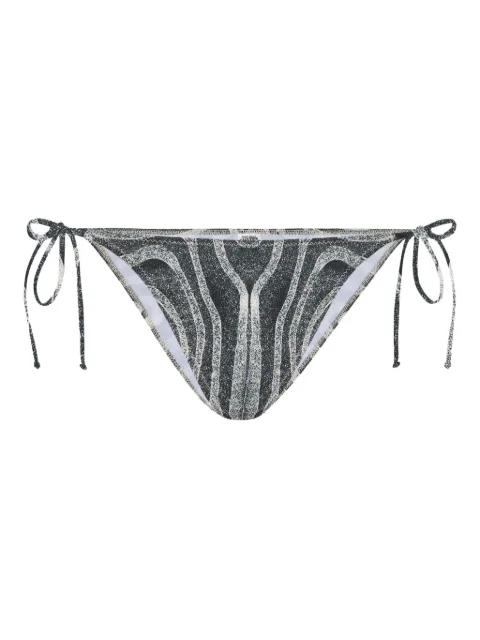 printed tie bikini bottom by JEAN PAUL GAULTIER
