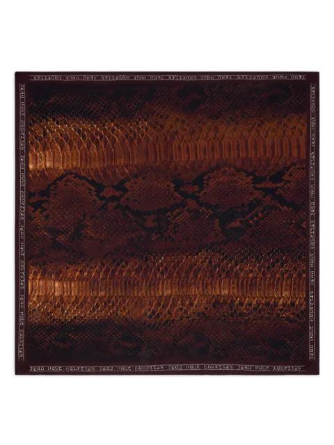 python print silk scarf by JEAN PAUL GAULTIER